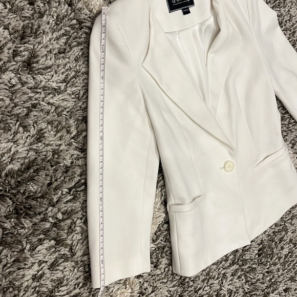 Le Chateau Blazer XXS White NWOT - Picture 5 of 6